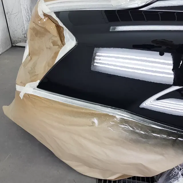 Mercedes-Benz S-Class W221: покраска боковины